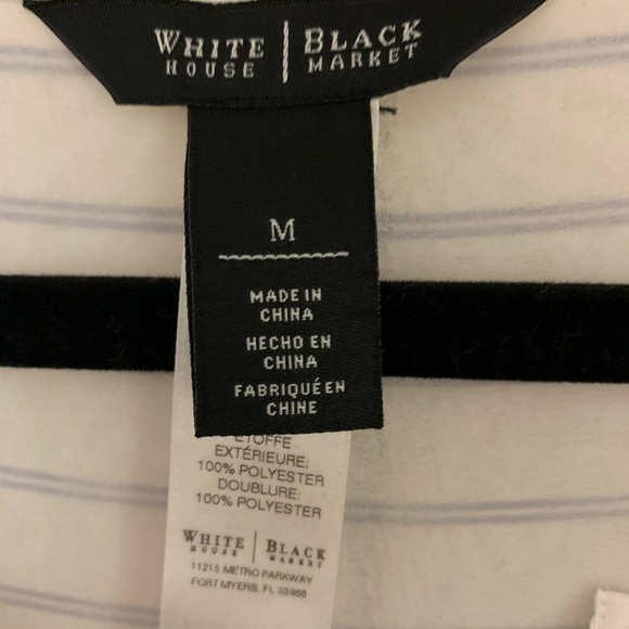 ⚓️WHBM Poncho Style Blouse - Picture 4 of 5